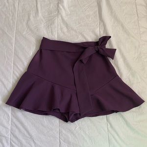 Zara Purple Mini Skirt